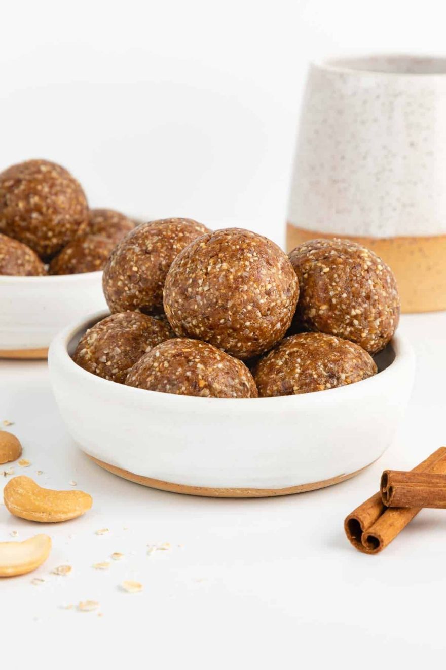 Energy Balls με πορτοκάλι και ταχίνι