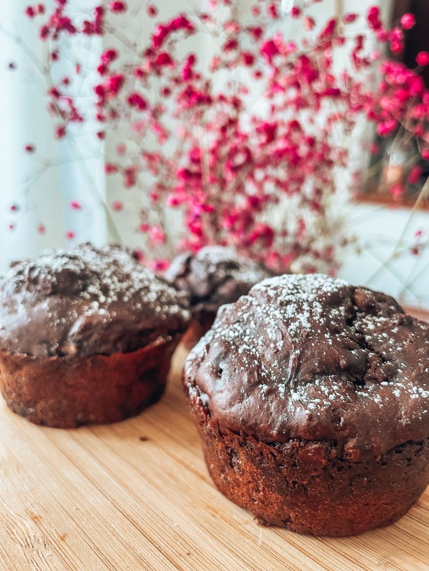 Light Muffins σοκολάτας