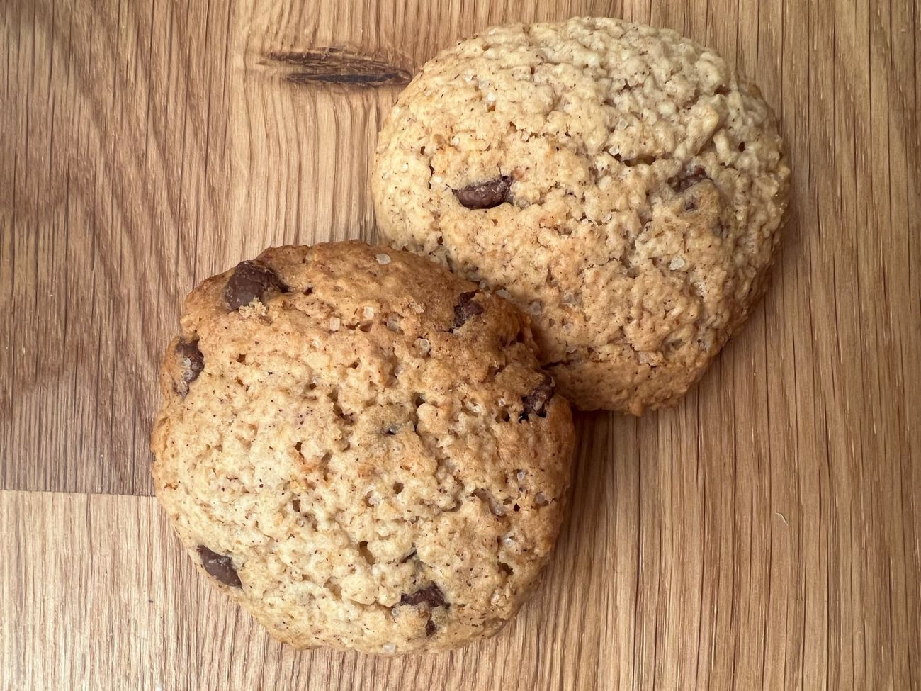 Λαχταριστά Cookies με βρώμη